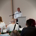 Wolfgang Braun begrüßt die Anwesenden.